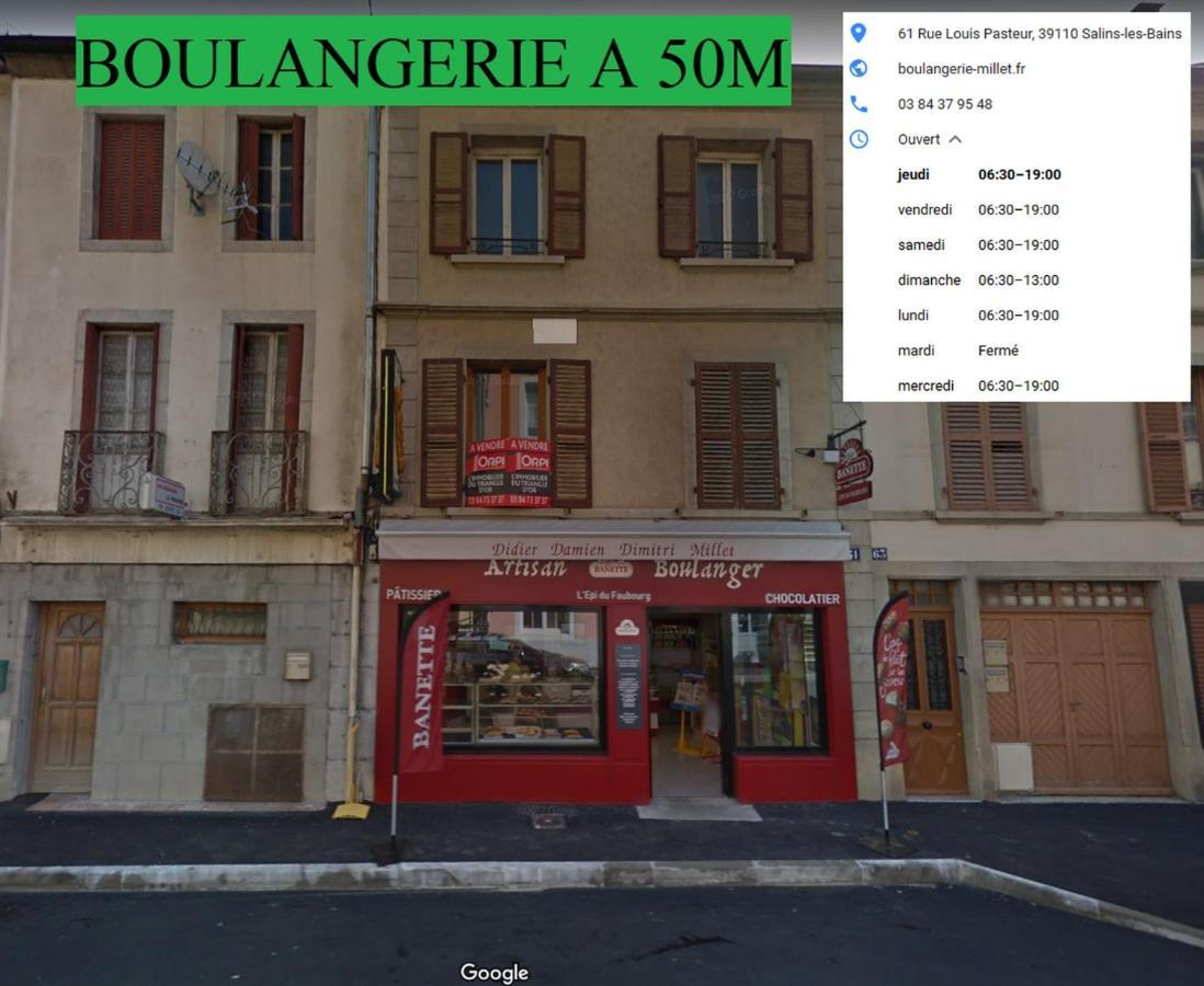 Appartement Cosy Pink Salins Les Bains Exterior photo
